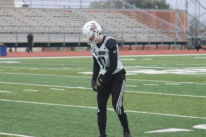 2024 Burley (ID) wide receiver Gatlin Bair is down to a final two of Oregon and Michigan.